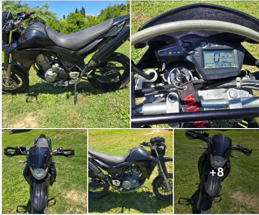 YAMAHA XT 660X SUPER MOTAR