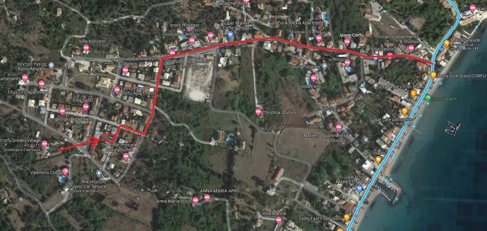 Οικόπεδο στο Ύψο της Κέρκυρας