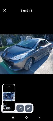 Peugeot 207cc 11/2007