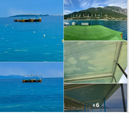 Πλωτή εξεδρα 80τ.μ.