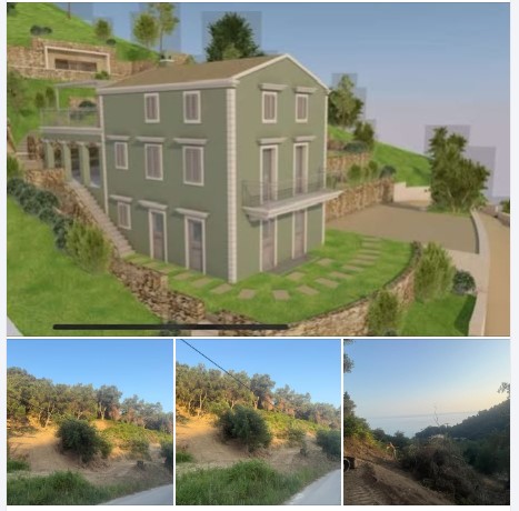 Πωλείται οικόπεδο 2700 τμ με άδεια. Περιοχή Κοντογιαλος