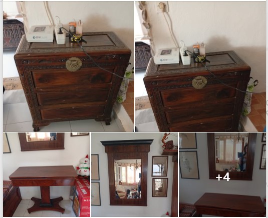 Πωλούνται έπιπλα χειροποίητα από ξύλο καρυδιάς με ιδιαιτερα σκαλίσματα