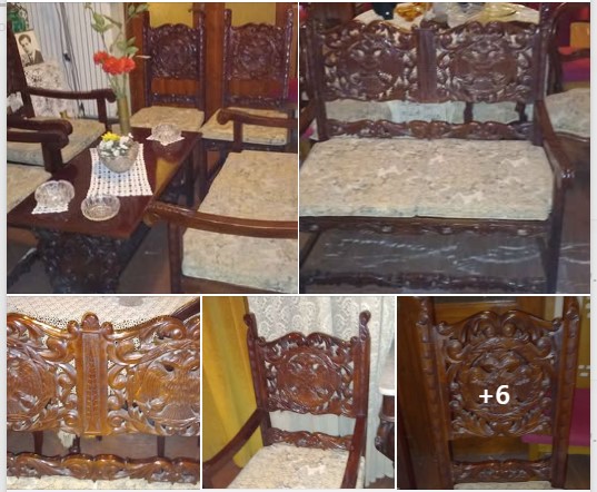 ΠΩΛΕΙΤΑΙ ΠΑΡΑΔΟΣΙΑΚΟ ΣΑΛΟΝΙ ΞΥΛΟΓΛΥΠΤΟ