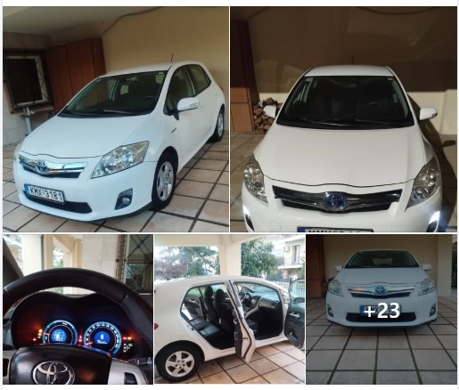 TOYIOTA AURIS ΑΥΤΟΜΑΤΟ HYBRID