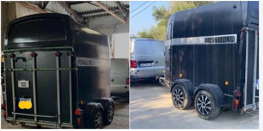 Πουλάω μεταφορέα αλόγων για 2 άλογα