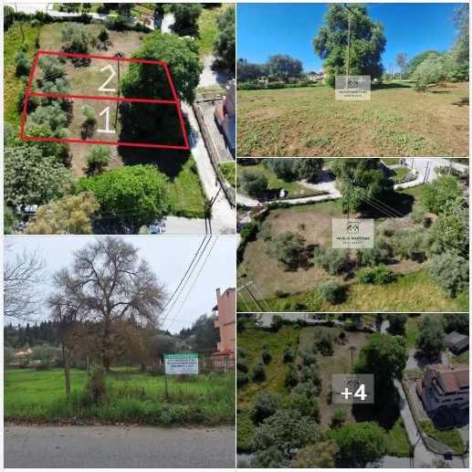 Πωλούνται δύο οικόπεδα 410τ.μ., στην περιοχή της Αγίας Αικατερίνης στο Κοντόκαλι