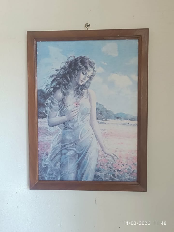 VINTAGE ΠΙΝΑΚΑΣ-“Η ΑΡΕΤΟΥΣΑ ΣΤΟΥΣ ΑΓΡΟΥΣ”(ΕΚΤΥΠΩΣΗ ΣΕ ΚΟΡΝΙΖΑ)