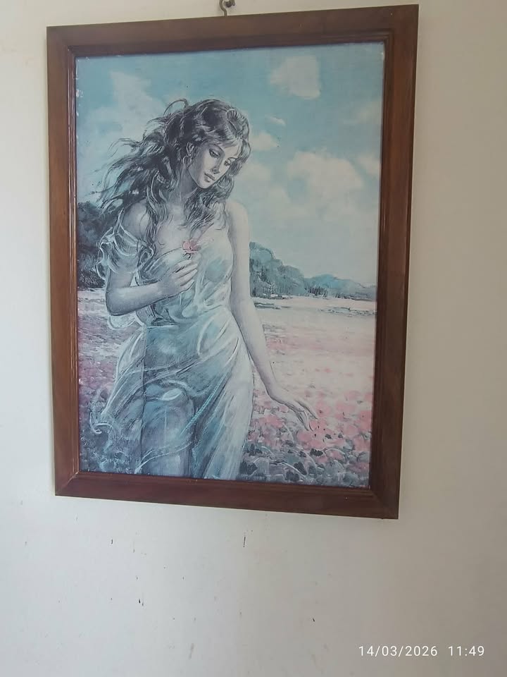 VINTAGE ΠΙΝΑΚΑΣ-“Η ΑΡΕΤΟΥΣΑ ΣΤΟΥΣ ΑΓΡΟΥΣ”(ΕΚΤΥΠΩΣΗ ΣΕ ΚΟΡΝΙΖΑ)