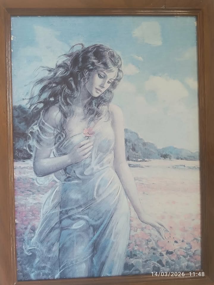 VINTAGE ΠΙΝΑΚΑΣ-“Η ΑΡΕΤΟΥΣΑ ΣΤΟΥΣ ΑΓΡΟΥΣ”(ΕΚΤΥΠΩΣΗ ΣΕ ΚΟΡΝΙΖΑ)