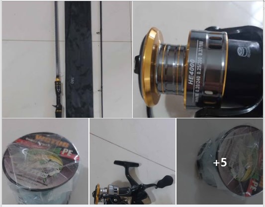 ΟΛΟΚΛΗΡΩΜΕΝΟ ΣΕΤ ΨΑΡΕΜΑΤΟΣ,ΑΠΟ ΒΑΡΚΑ, ΑΜΕΤΑΧΕΙΡΙΣΤΑ ΟΛΑ ! (ΚΑΛΑΜΙ+ΜΗΧΑΝΙΣΜΟΣ+ΝΗΜΑ)