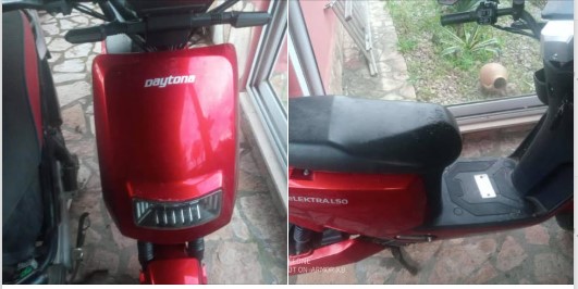 Πωλείται ηλεκτρικό μηχανάκι ελαφρά μεταχειρισμένο