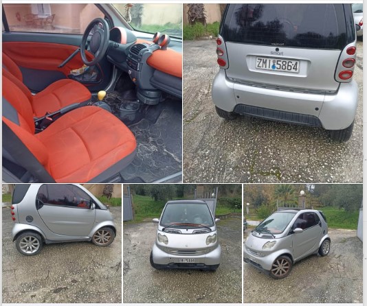 Πωλειται smart passion 2003 αυτόματο με 174000 km περασμένο ΚΤΕΟ μέχρι το 2027