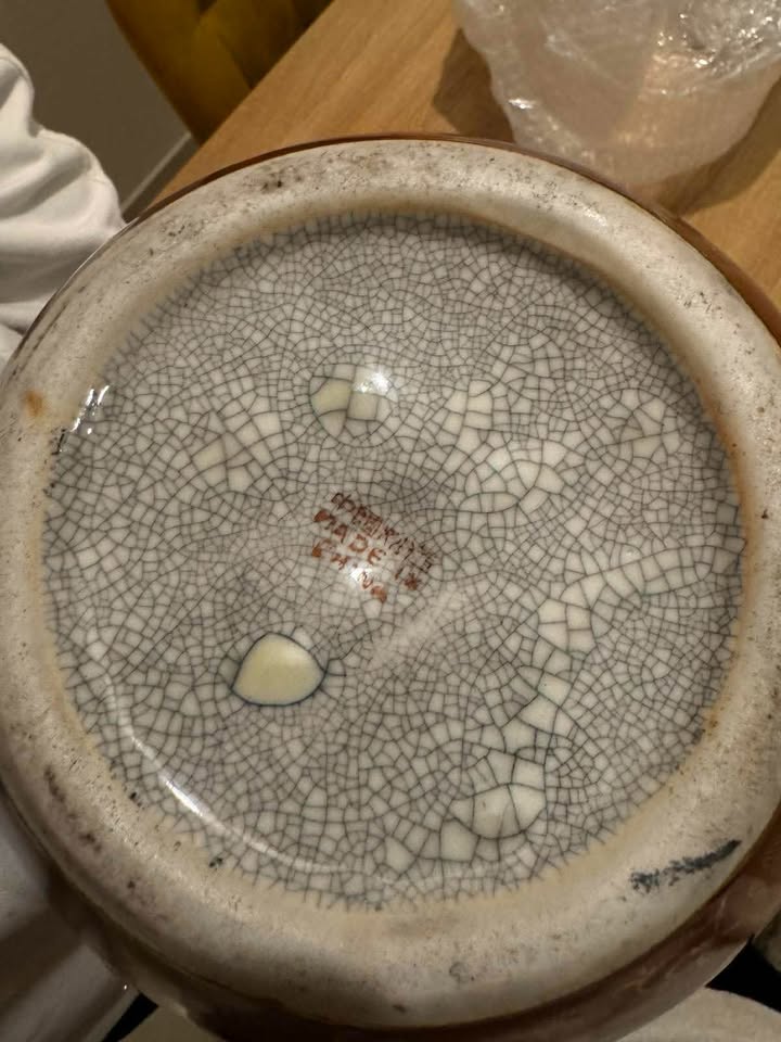 ΣΥΛΛΕΚΤΙΚΟ ΙΑΠΩΝΙΚΟ ΒΑΖΟ ΠΟΡΣΕΛΑΝΗΣ SATSUMA(VINTAGE)-ΑΡΙΣΤΗ ΚΑΤΑΣΤΑΣΗ