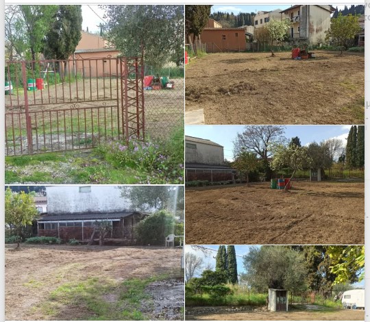 Πωλείται οικόπεδο 550 τ.μ στη Χρυσηίδα Κερκύρας επίπεδο και περιφραγμένο με έτοιμη οικοδομική άδεια